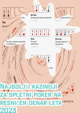 Poker za 5€ za resničen denar